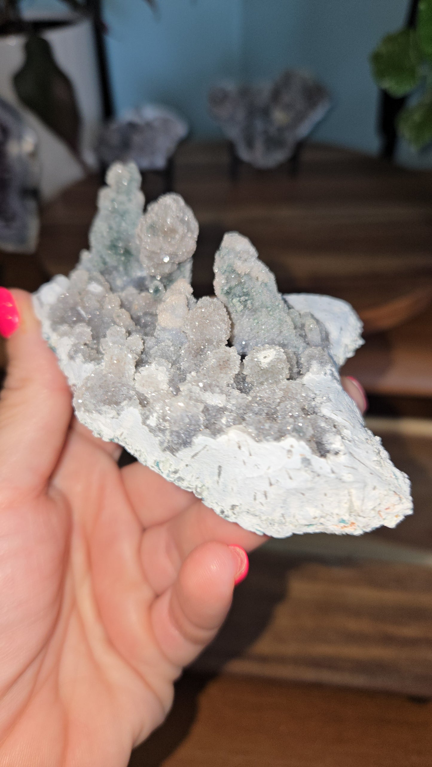 Uruguaian Stalactite Amethyst