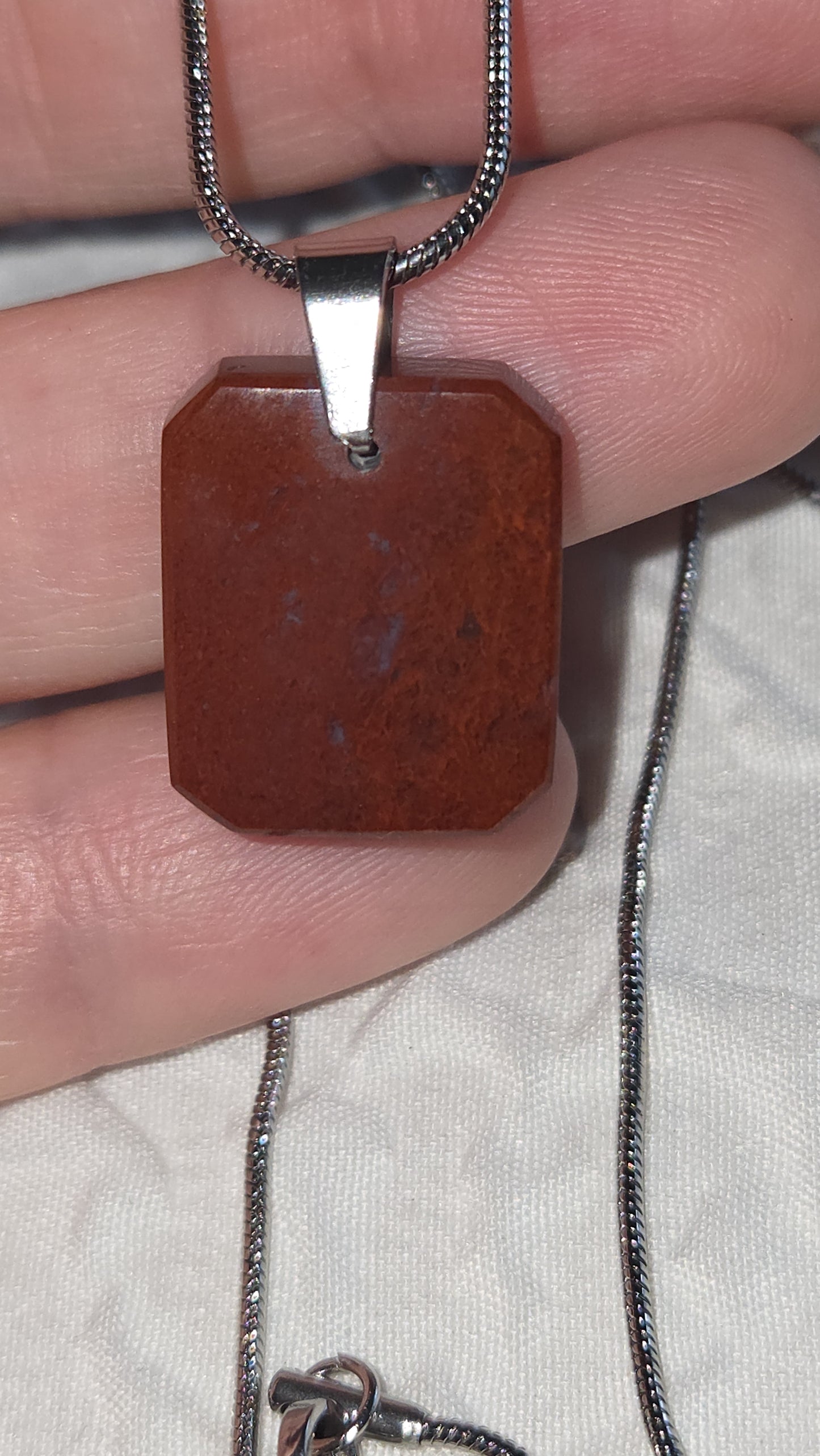 Red Moss Necklace