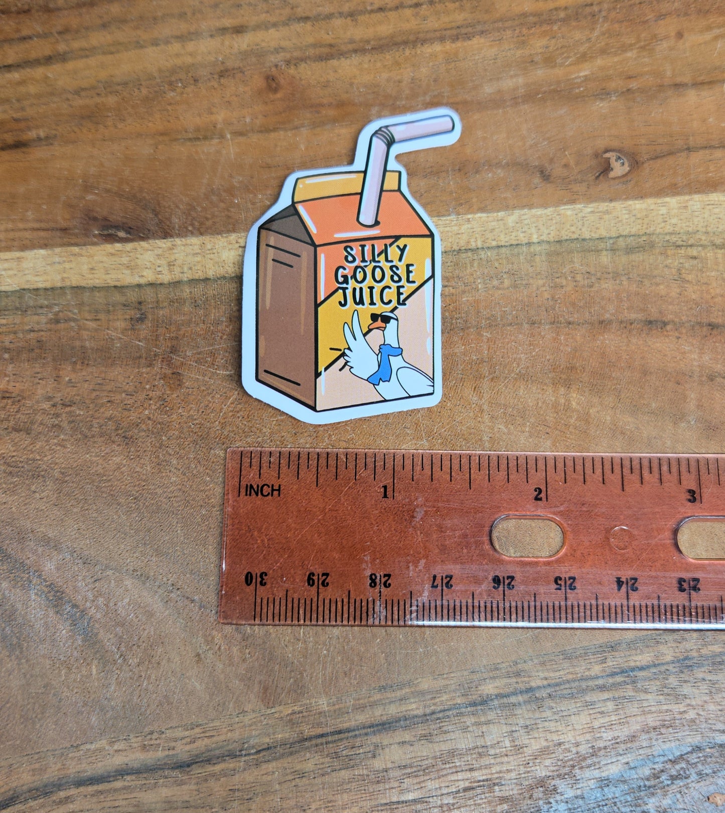 Silly Goose Juice Sticker