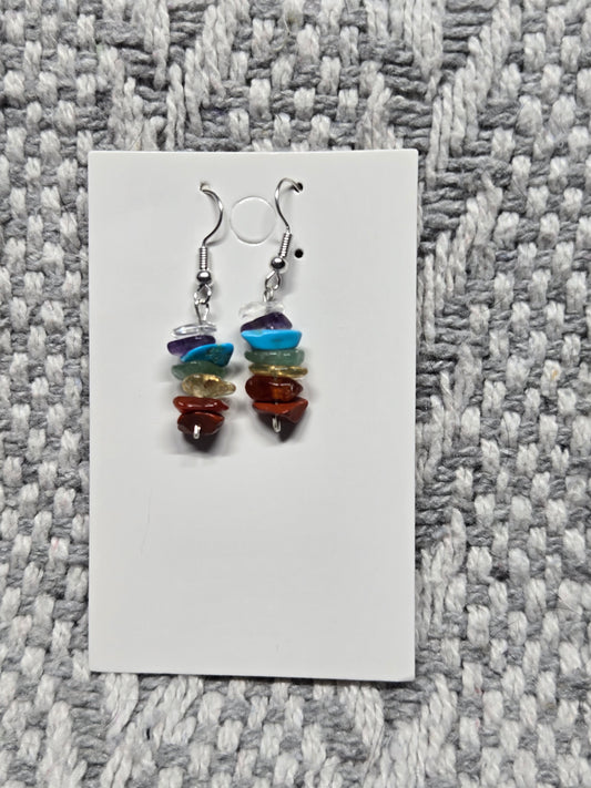 7 Chakra Earrings
