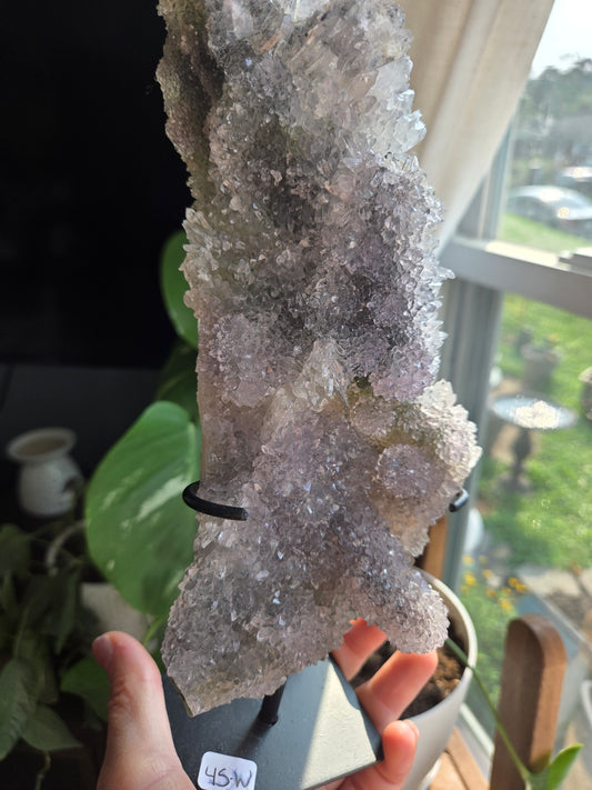 Flower Amethyst on Stand