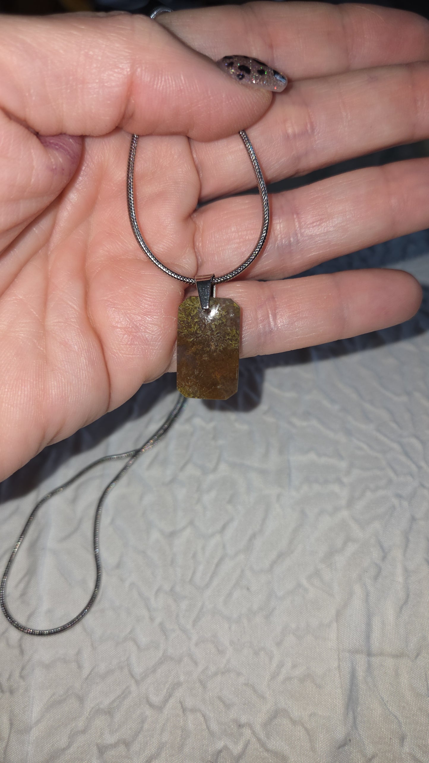 Moss Necklace