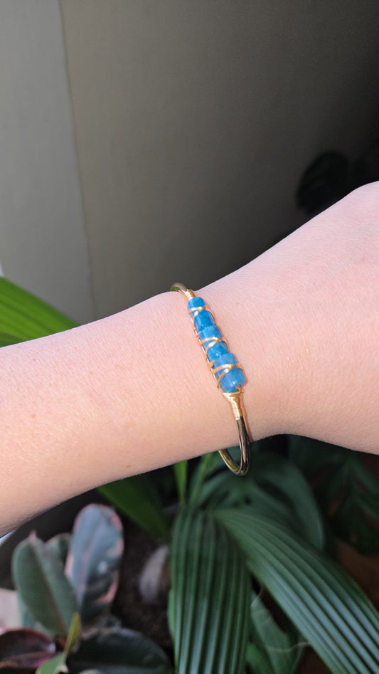 Apatite Cuff Braclet