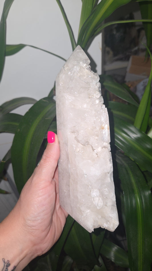 Clear Quartz Tower