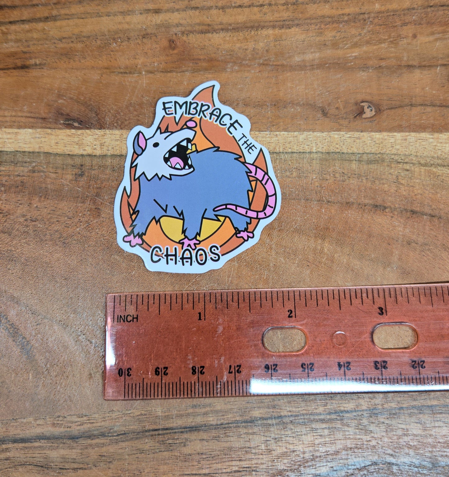 Embrace the CHAOS Sticker