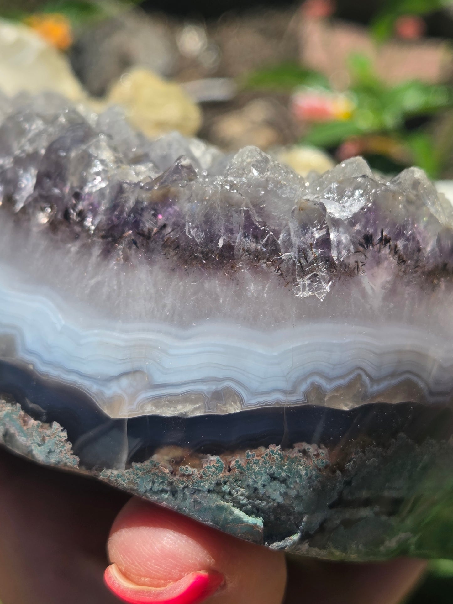 Sugar Amethyst Freeform (self stands)