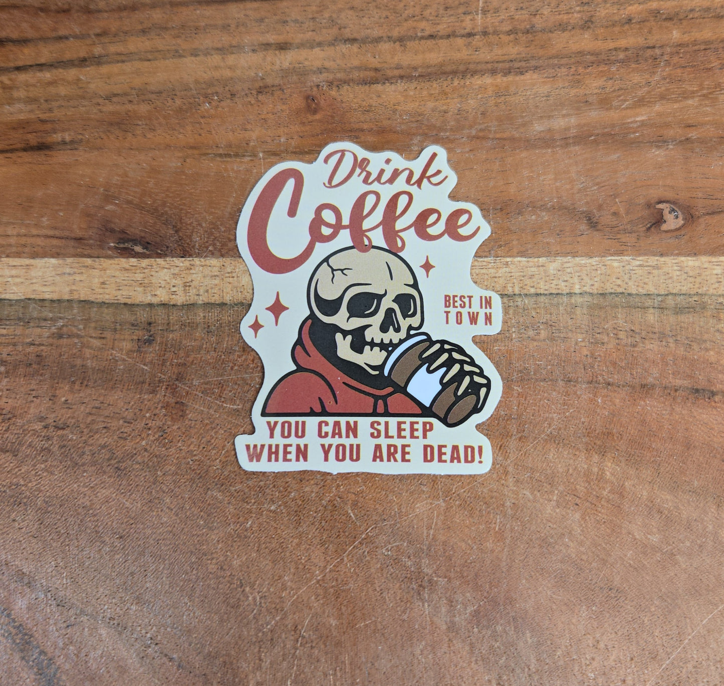 Drink Coffee Sticker