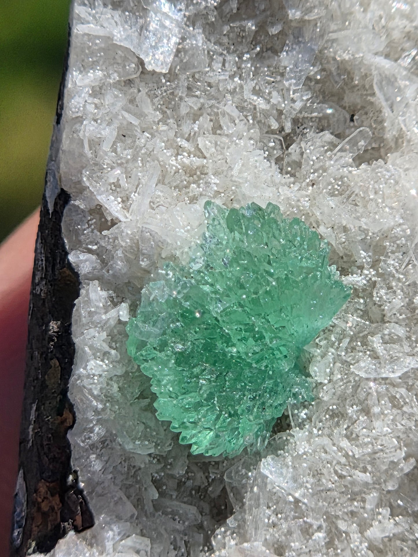 Green Flower Apophyllite