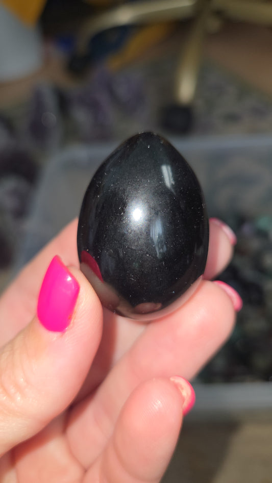 Black Obsidian Egg