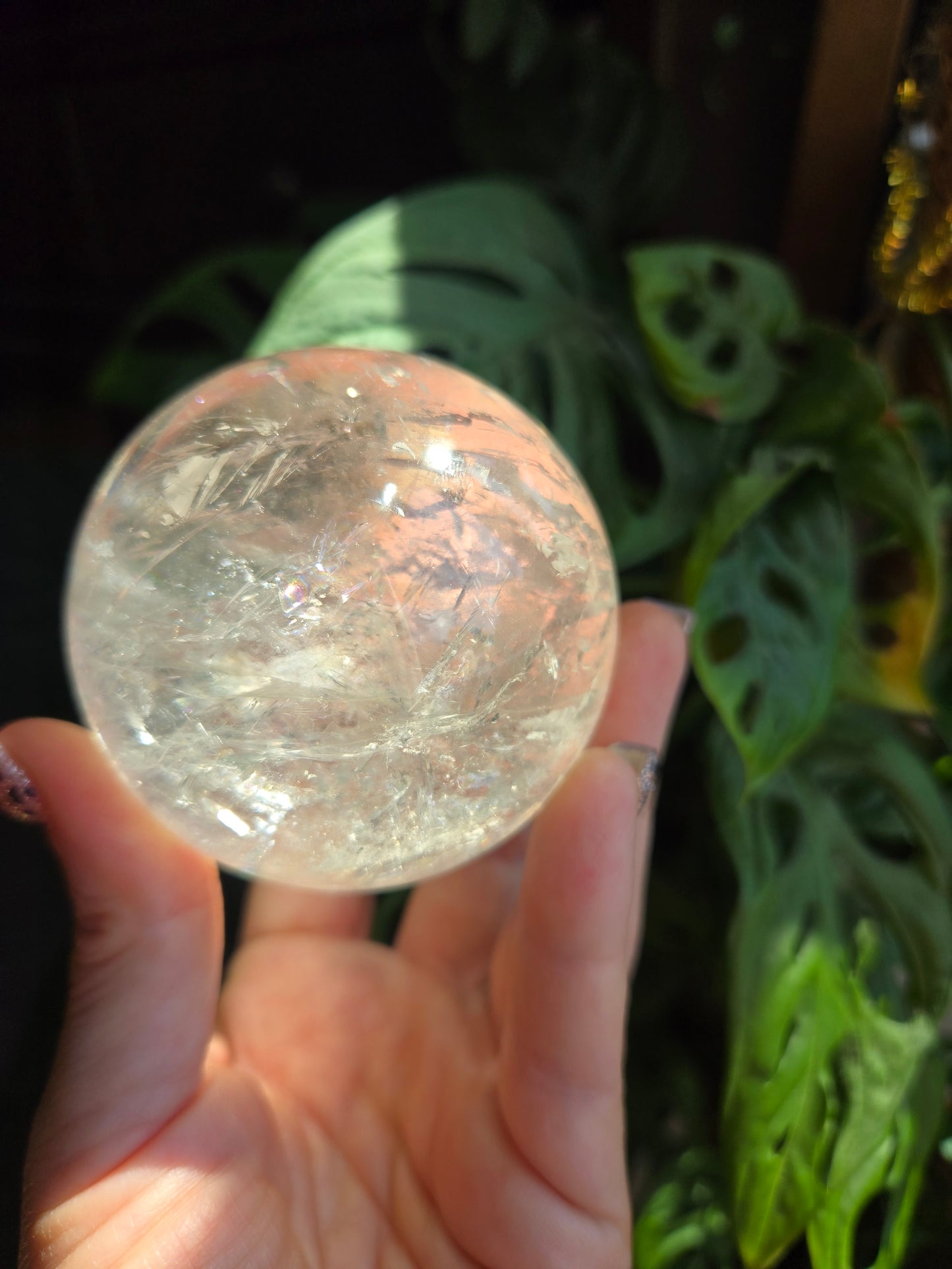 Clear Quartz Sphere