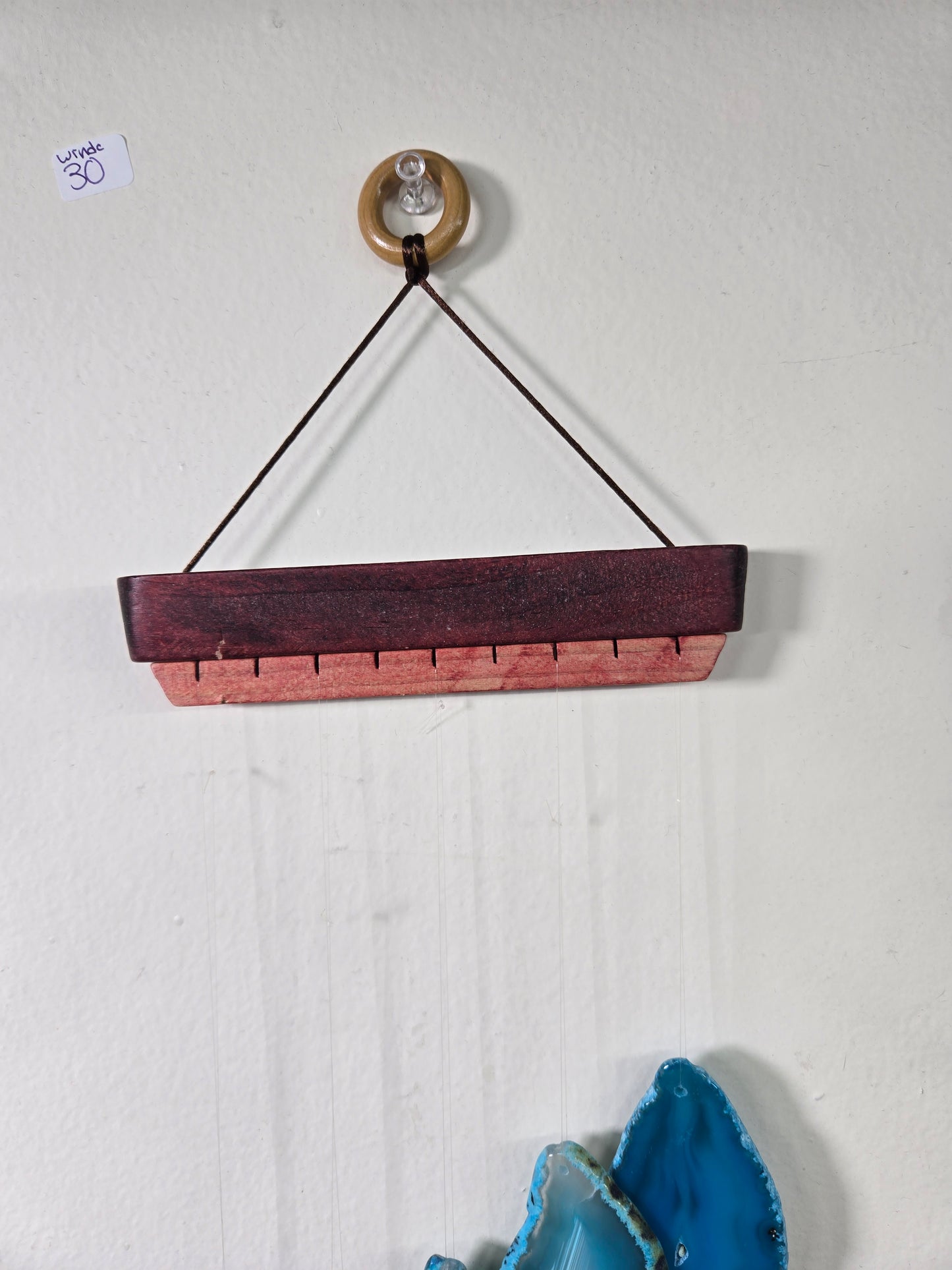 Dyed Agate Windchimes