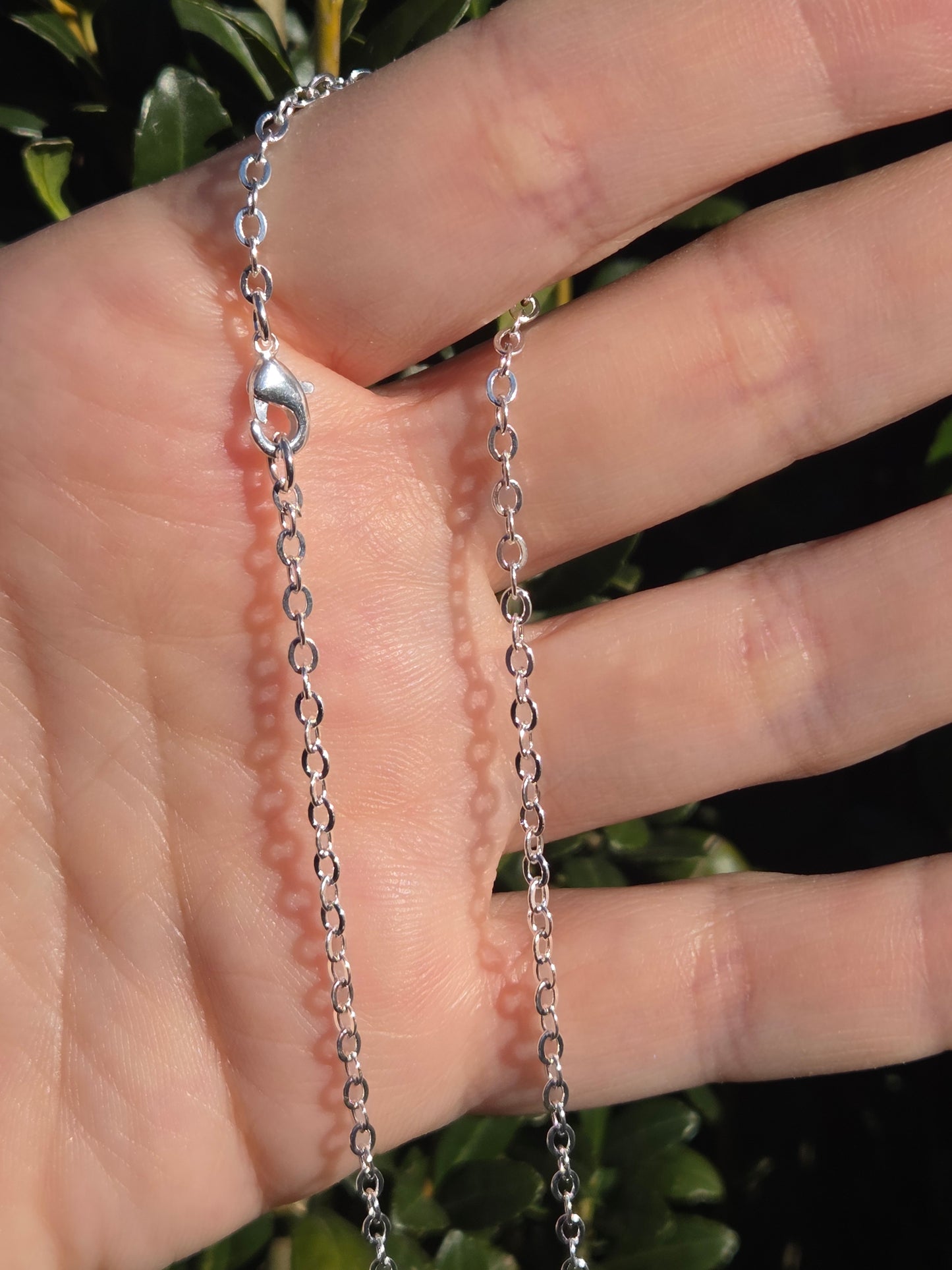 Silver Plated 18" Chain