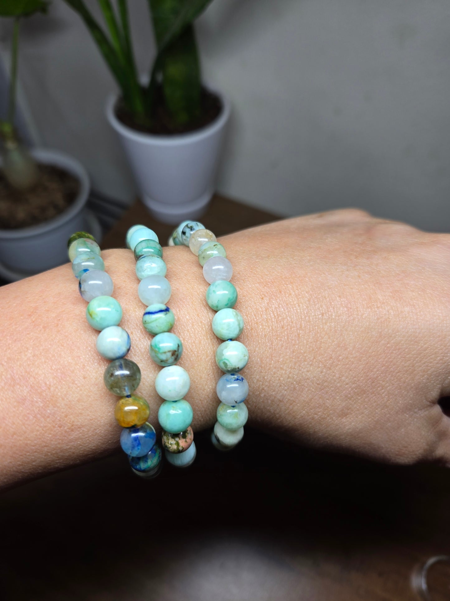 Azurite Bracelet 8mm