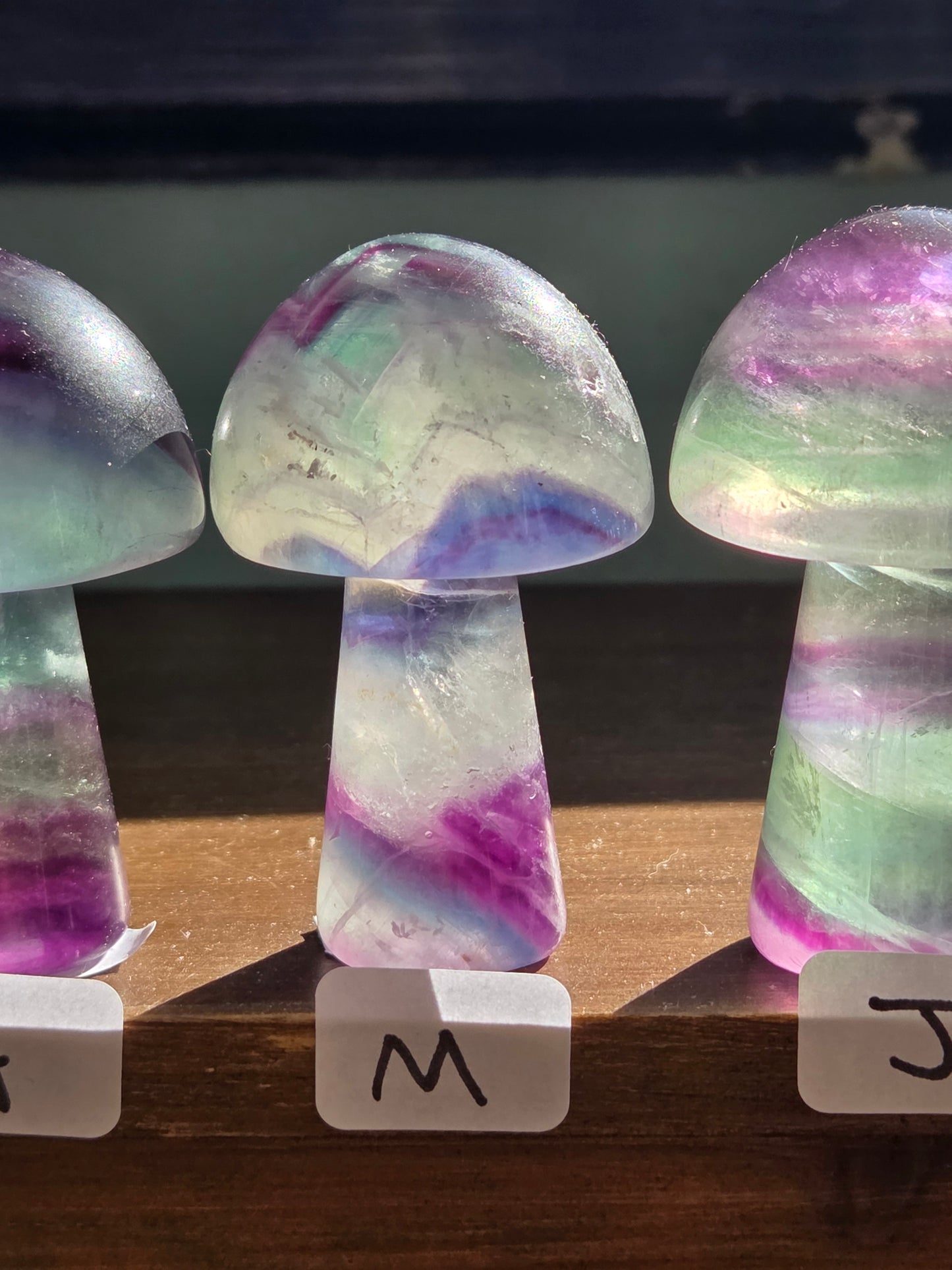 Fluorite Mushroom