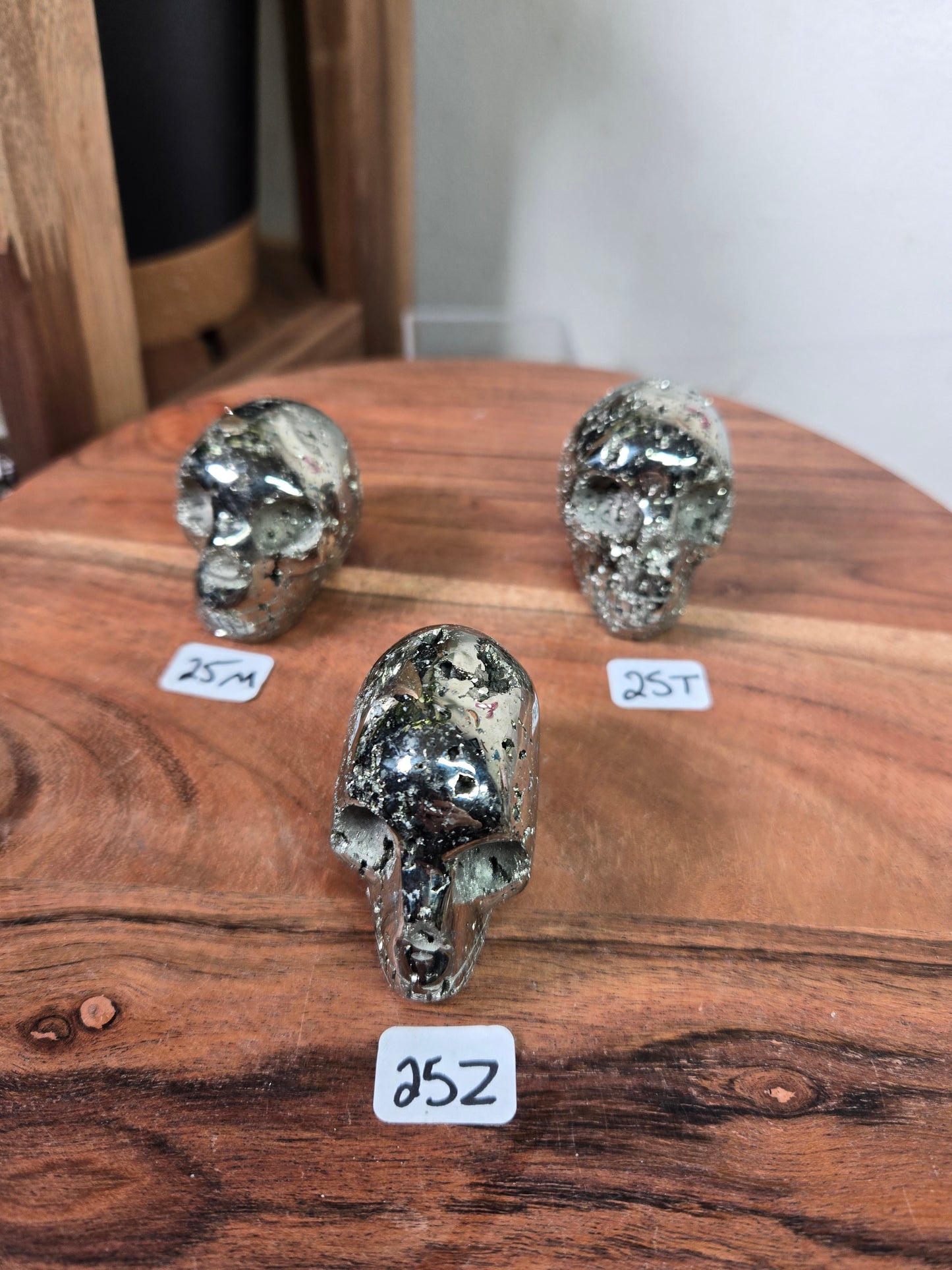Pyrite Skull