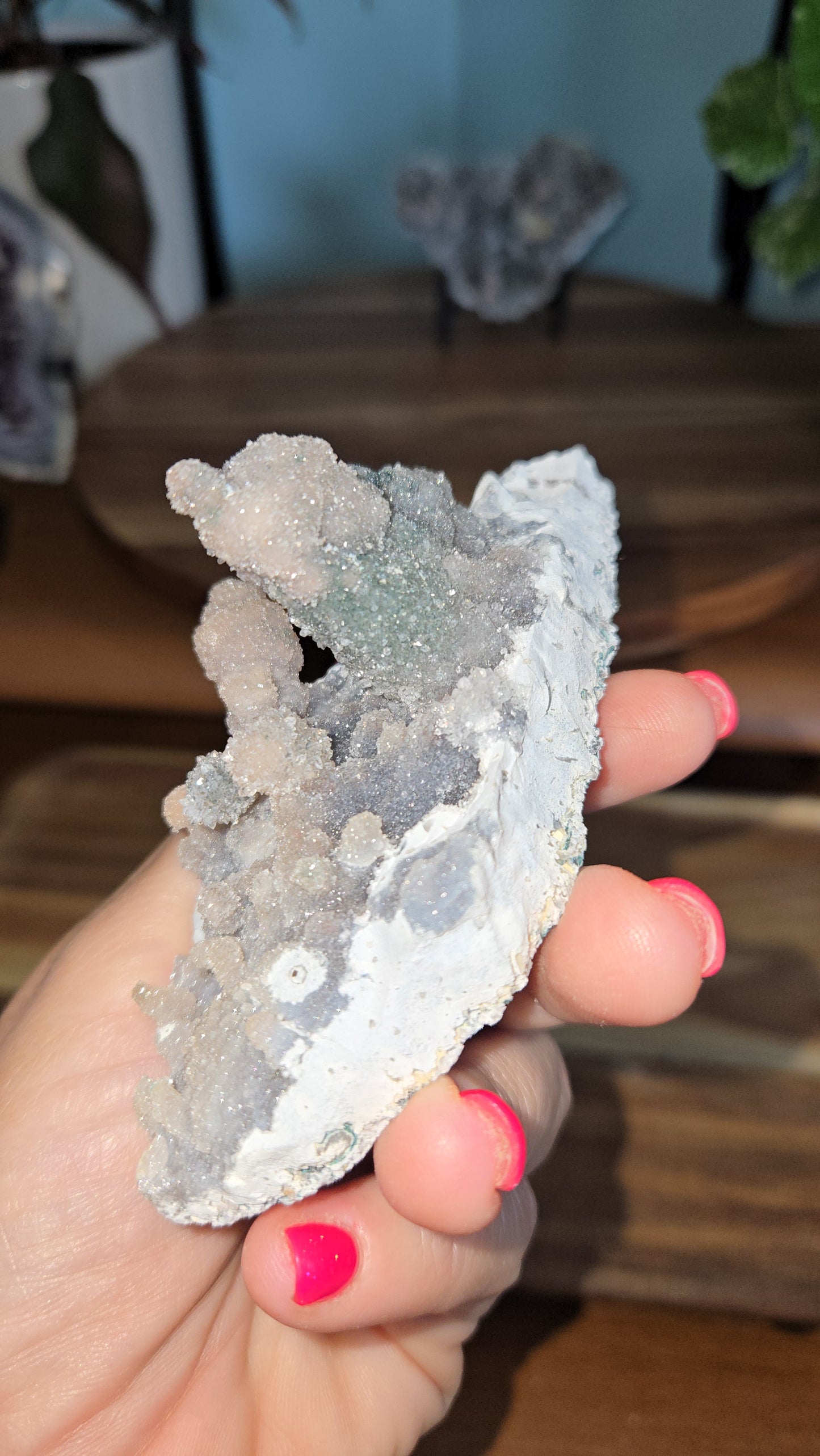Uruguaian Stalactite Amethyst