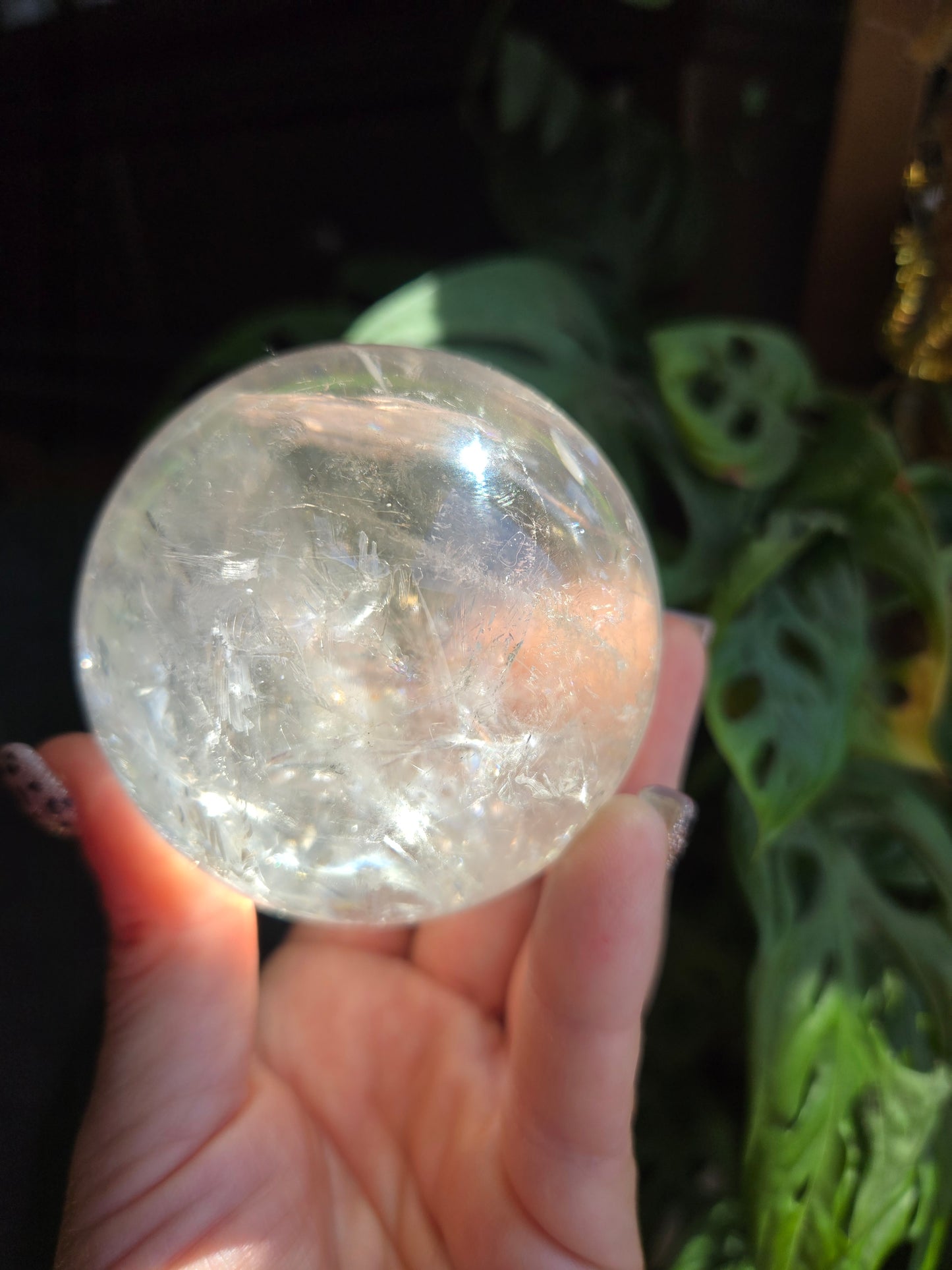 Clear Quartz Sphere