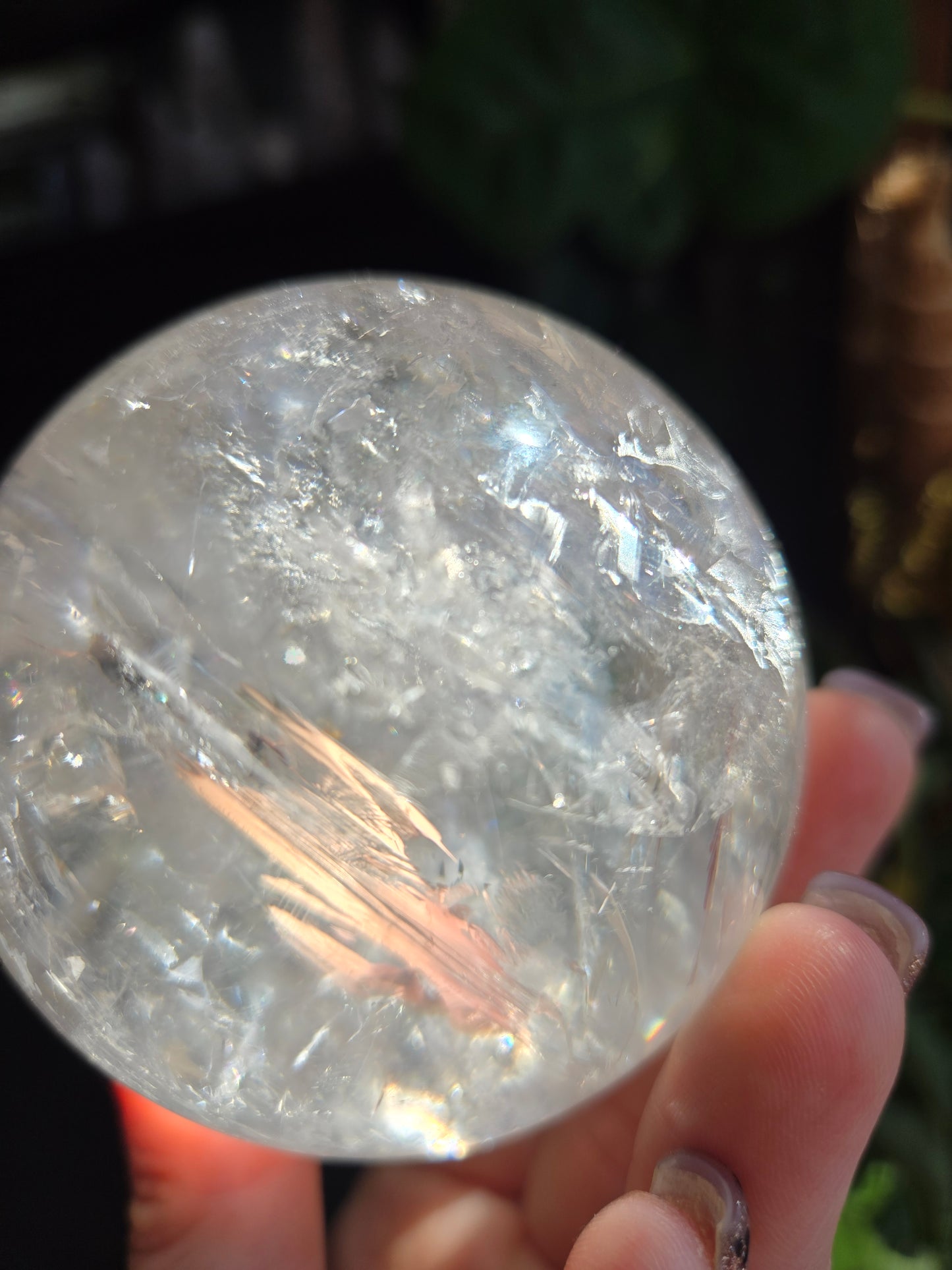 Clear Quartz Sphere