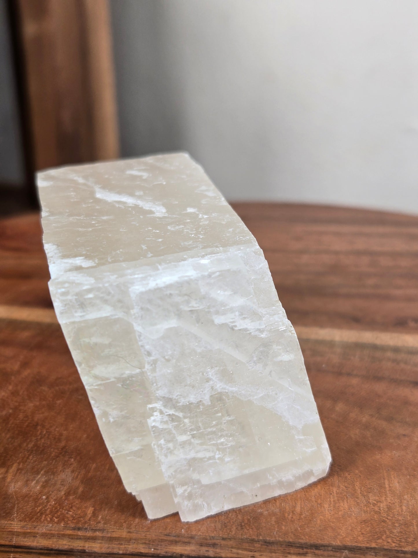 Honey Calcite Cube