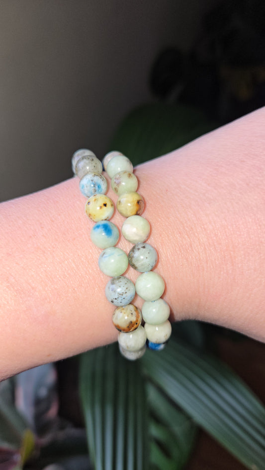 Chrysocolla Bracelet 8mm