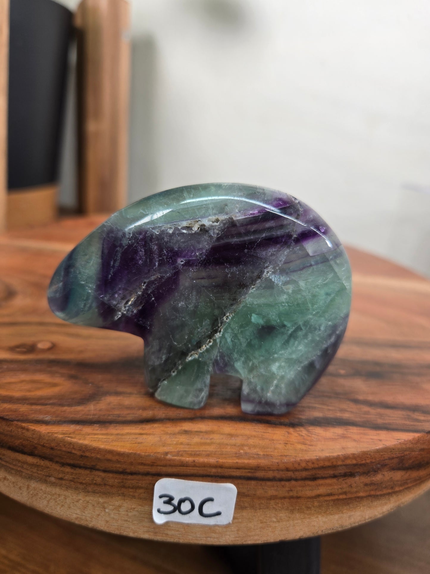 Zuni Fluorite Bears