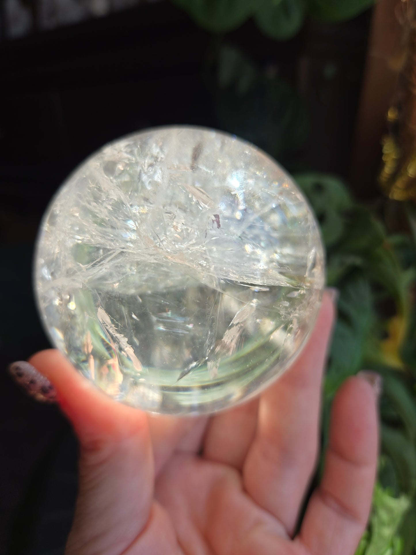 Clear Quartz Sphere