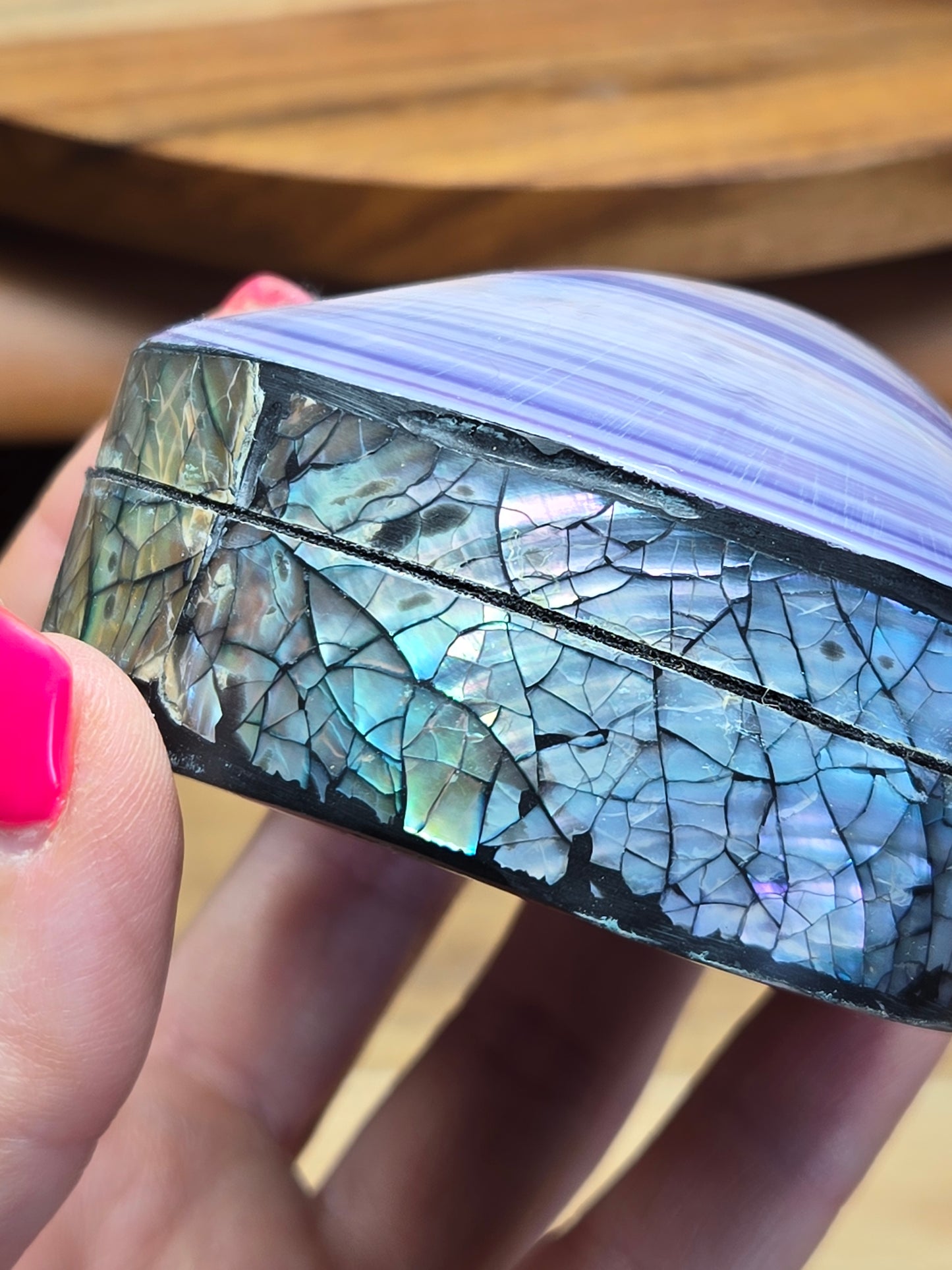 Purple Shell / Abalone Shell 🐚 Box