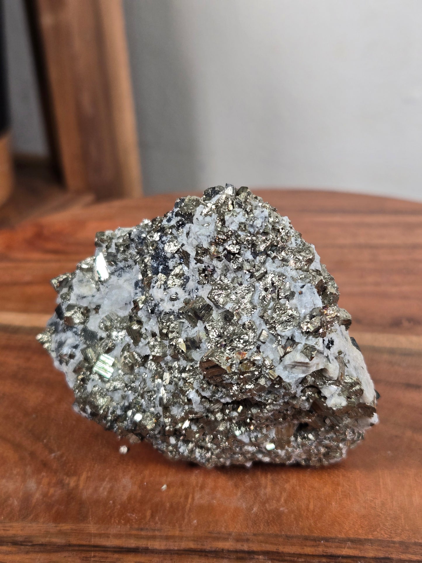 Pyrite and Quartz