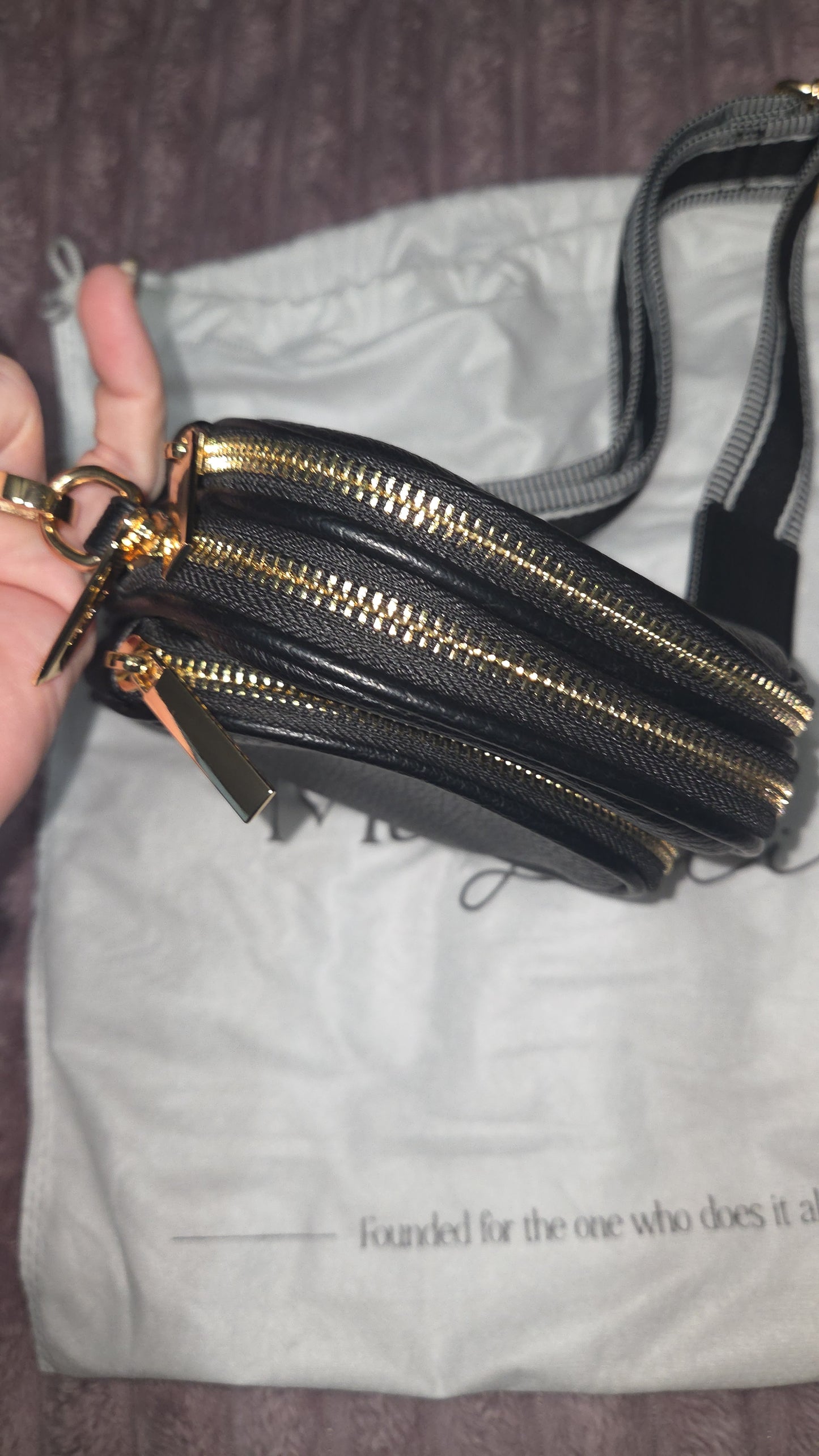 Mali +Lili Kelly Black Crossbody