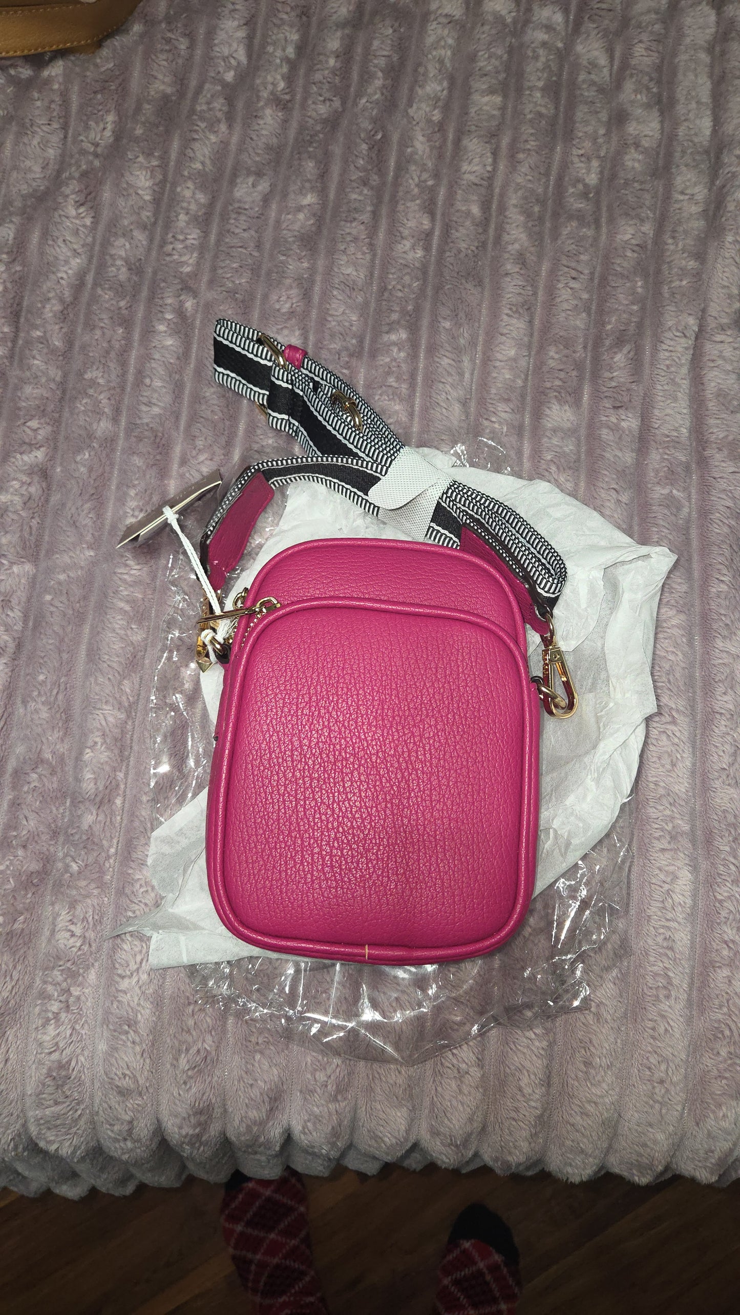 Mali +Lili Kelly Hot Pink Crossbody