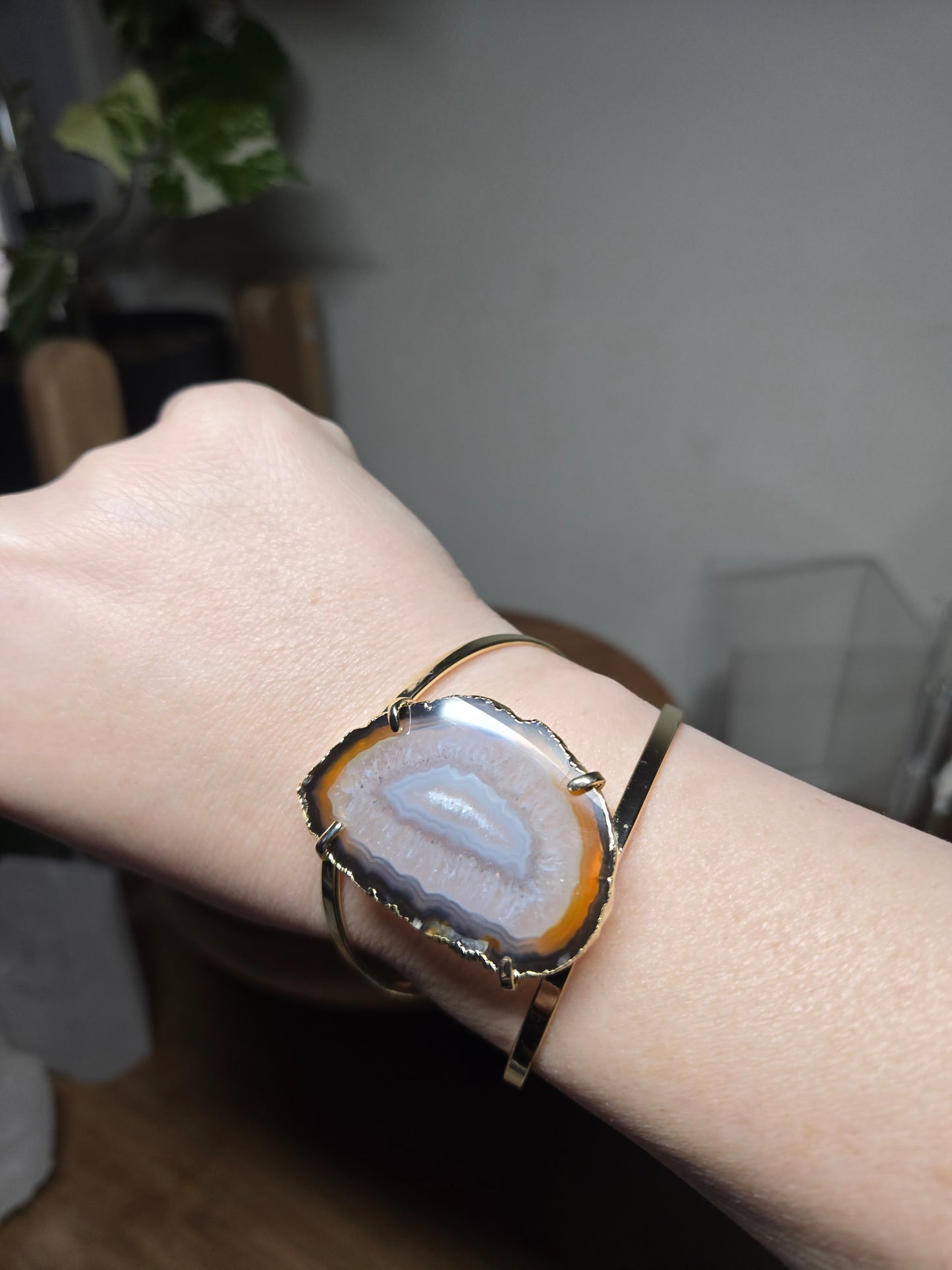 Bangle Agate Bracelet