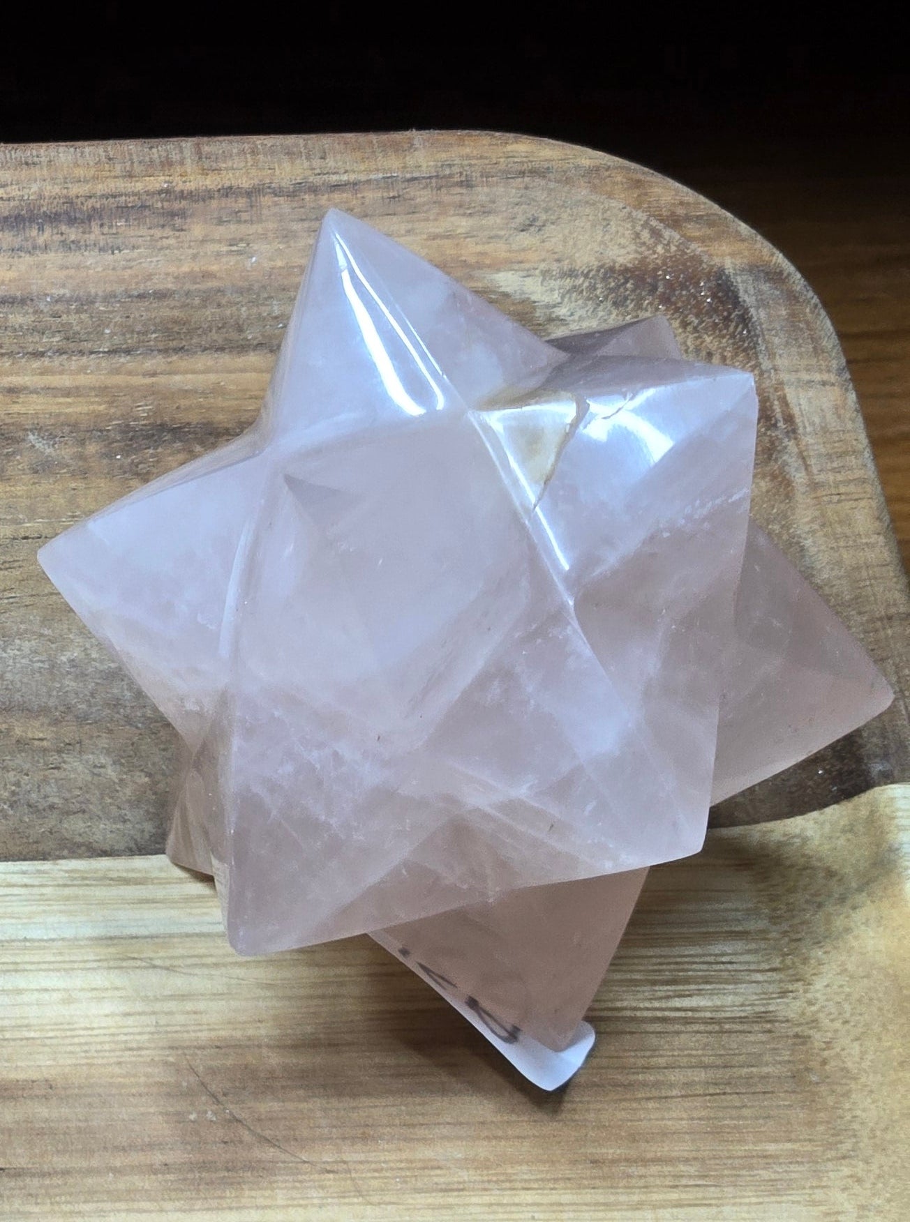Merkaba Rose Quartz