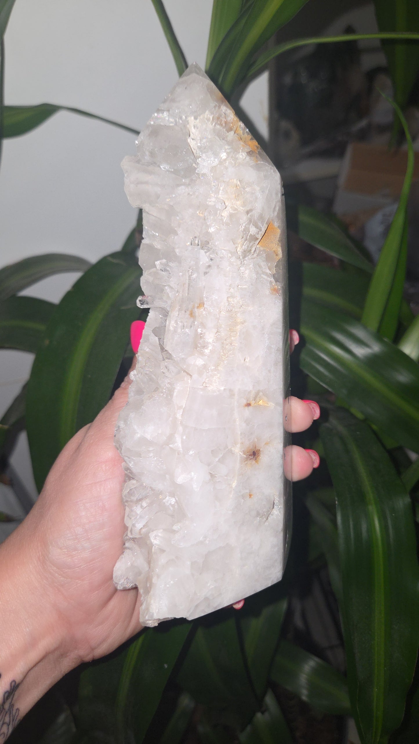 Clear Quartz Tower