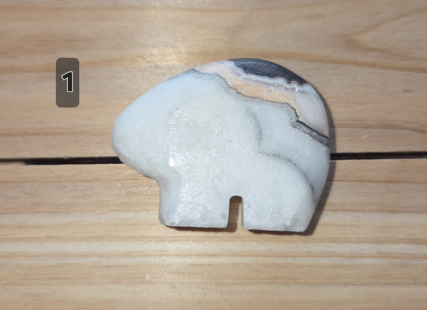 Mini Zuni Bears (Calcite)